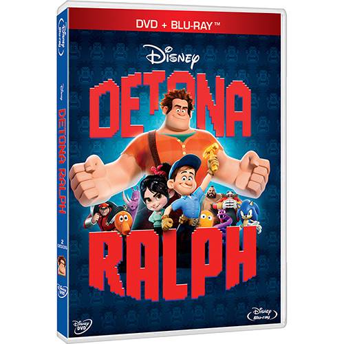Tamanhos, Medidas e Dimensões do produto Combo Detona Ralph (DVD+Blu-ray)