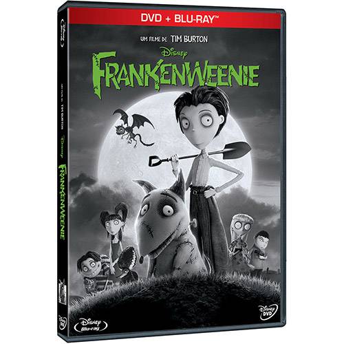 Tamanhos, Medidas e Dimensões do produto Combo DVD + Blu-ray Frankenweenie (2 Discos)