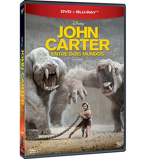 Tamanhos, Medidas e Dimensões do produto Combo John Carter: Entre Dois Mundos (DVD + Blu-ray)