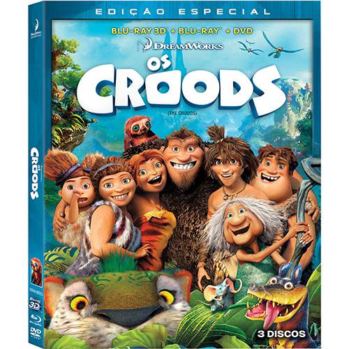 Tamanhos, Medidas e Dimensões do produto Combo - os Croods (Blu-ray 3D + Blu-ray + DVD)