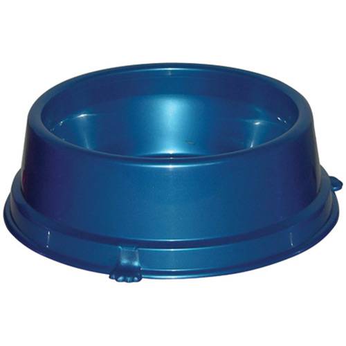 Tamanhos, Medidas e Dimensões do produto Comedouro de Plástico P/ Cães - 1,7 Litros - São Benedito Azul