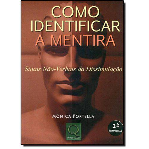 Tamanhos, Medidas e Dimensões do produto Como Identificar a Mentira - Sinais Não-verbais da Dissimulaçao