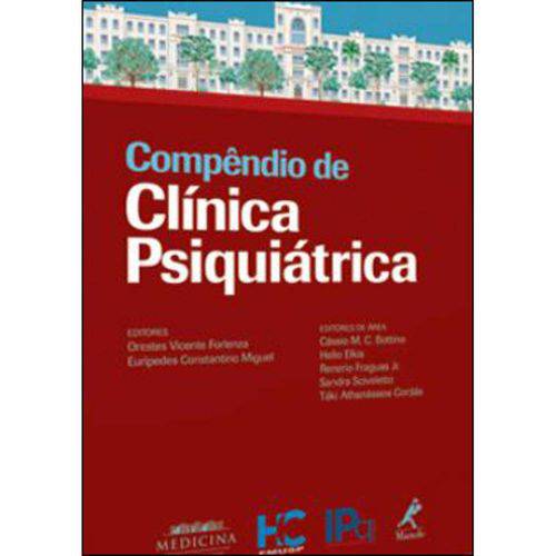 Tamanhos, Medidas e Dimensões do produto Compendio de Clinica Psiquiatrica