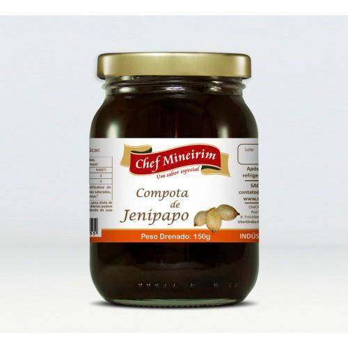 Tamanhos, Medidas e Dimensões do produto Compota de Jenipapo 150g - Chef Mineirim