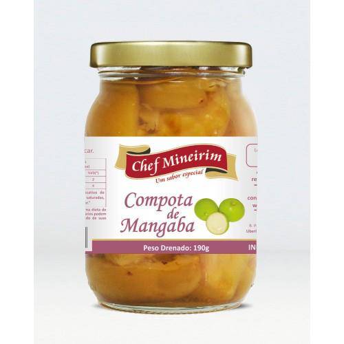 Tamanhos, Medidas e Dimensões do produto Compota de Mangaba 190g - Chef Mineirim