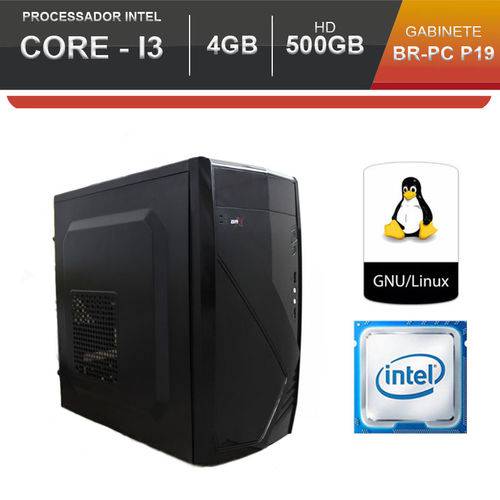 Tamanhos, Medidas e Dimensões do produto Computador BR One Desktop Intel Core I3-2100 4GB HD 500GB Linux