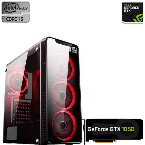 Tamanhos, Medidas e Dimensões do produto Computador Gamer Easy PC FPS Intel Core I5 8GB (GeForce GTX 1050 2GB) 1TB