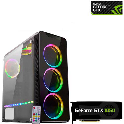 Tamanhos, Medidas e Dimensões do produto Computador Gamer Easy PC FPS Intel Core I5 (GeForce GTX 1050 2GB) 8GB HD 1TB