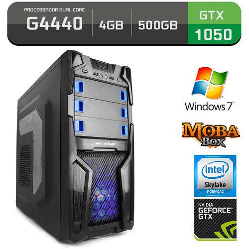 Tamanhos, Medidas e Dimensões do produto Computador Neologic Gamer Moba Box NLI59887 Intel Core G4440 4GB (Gtx 1050 2GB) 500GB Windows 7
