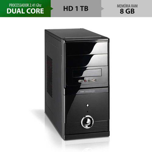 Tamanhos, Medidas e Dimensões do produto Computador Neologic Intel Dual Core 2.41ghz, 1tb, 8gb Ram Nli61358