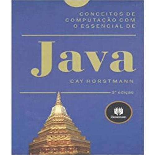 Tamanhos, Medidas e Dimensões do produto Conceitos de Computacao com o Essencial de Java