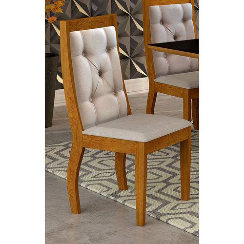 Tamanhos, Medidas e Dimensões do produto Conjunto 2 Cadeiras Agata – Rufato - Imbuia / Turim