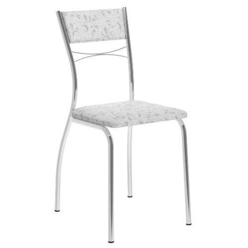 Tamanhos, Medidas e Dimensões do produto Conjunto 2 Cadeiras Carraro 1701 - Tecil Fantasia Branco