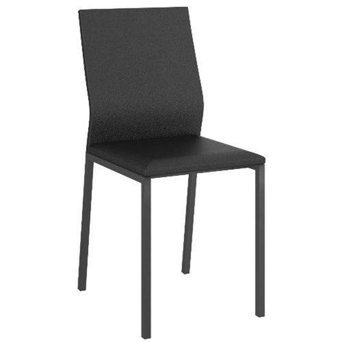 Tamanhos, Medidas e Dimensões do produto Conjunto 2 Cadeiras Carraro 1804 - Preto / Courrísimo Preto