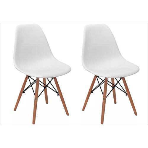 Tamanhos, Medidas e Dimensões do produto Conjunto 2 Cadeiras Eiffel Eames Dsw Branca