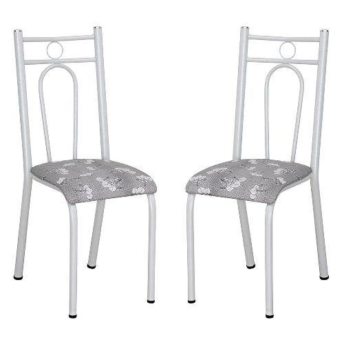 Tamanhos, Medidas e Dimensões do produto Conjunto 2 Cadeiras Iguatemi Branco
