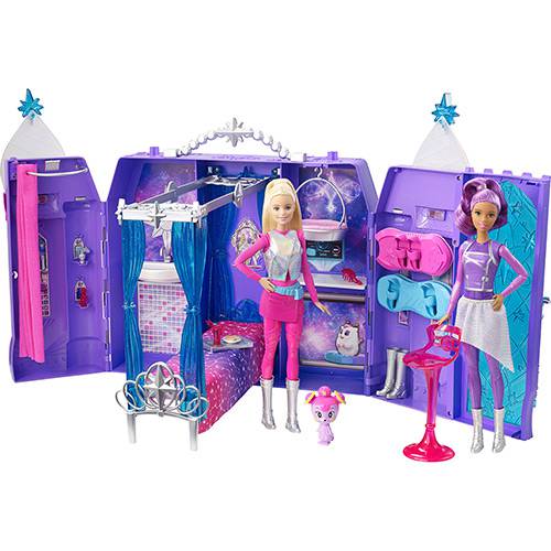 Tamanhos, Medidas e Dimensões do produto Conjunto Castelo da Barbie Aventura Nas Estrelas Galáctico - Mattel