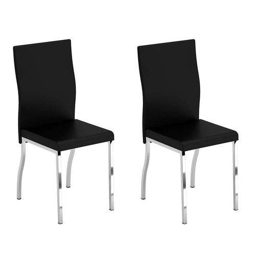 Tamanhos, Medidas e Dimensões do produto Conjunto com 2 Cadeiras Botter Preto