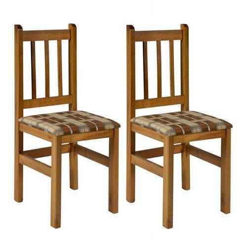 Tamanhos, Medidas e Dimensões do produto Conjunto com 2 Cadeiras Di Marzio Marrom