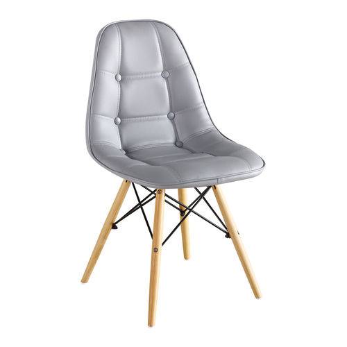 Tamanhos, Medidas e Dimensões do produto Conjunto com 2 Cadeiras Eames Eiffel Botonê Cinza