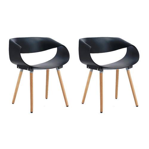 Tamanhos, Medidas e Dimensões do produto Conjunto com 2 Cadeiras Infiniti Preto