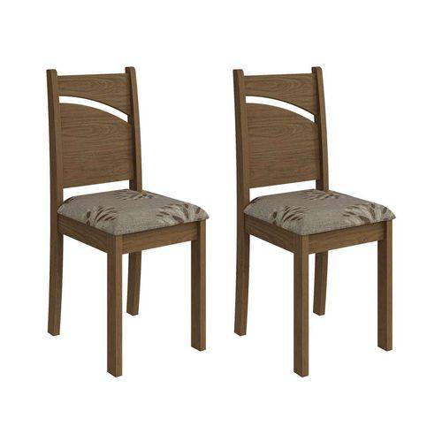 Tamanhos, Medidas e Dimensões do produto Conjunto com 2 Cadeiras Melissa Savana e Café