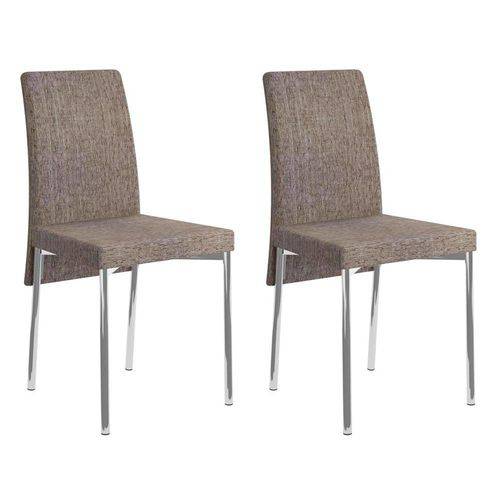 Tamanhos, Medidas e Dimensões do produto Conjunto com 2 Cadeiras Thiago Courino Ocre