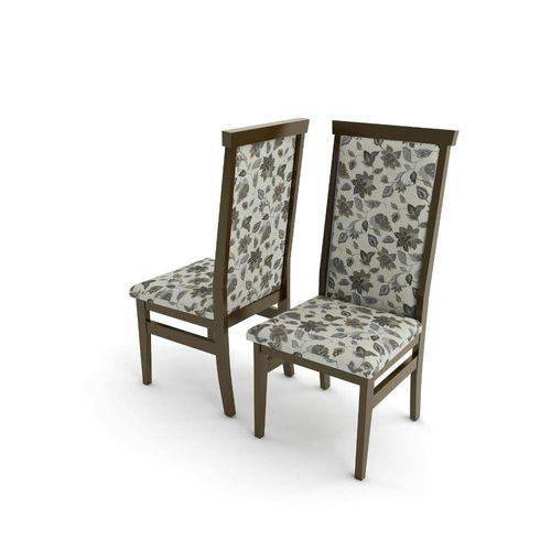 Tamanhos, Medidas e Dimensões do produto Conjunto de 4 Cadeiras Nobless Móveis Tradição