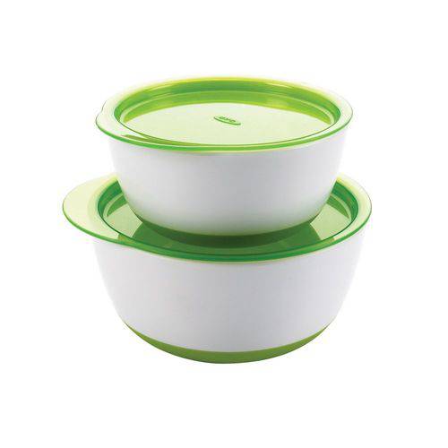 Tamanhos, Medidas e Dimensões do produto Conjunto de Bowls OXOTot - Cor Verde