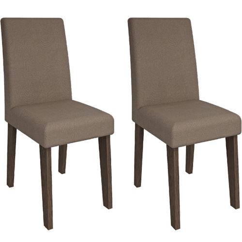 Tamanhos, Medidas e Dimensões do produto Conjunto de 2 Cadeiras Milena - Cimol - Marrocos / Pluma