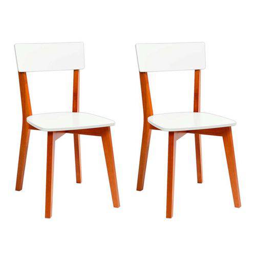Tamanhos, Medidas e Dimensões do produto Conjunto de 2 Cadeiras Tóquio Branco