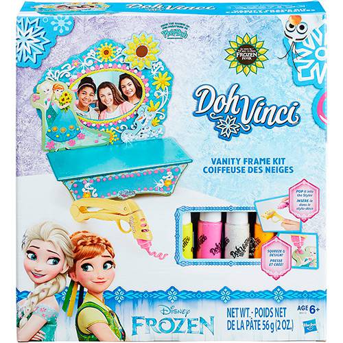 Tamanhos, Medidas e Dimensões do produto Conjunto Dohvinci Penteadeira Frozen - Hasbro