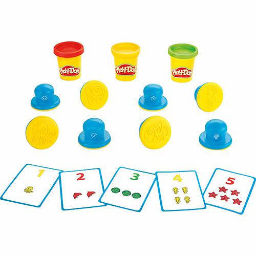 Tamanhos, Medidas e Dimensões do produto Conjunto Play-Doh Aprendendo os Números - Hasbro