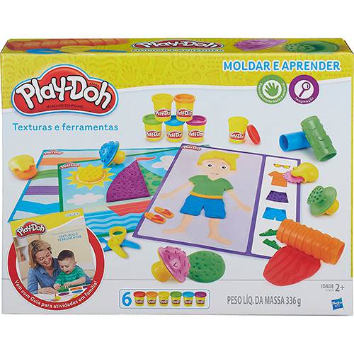 Tamanhos, Medidas e Dimensões do produto Conjunto Play-Doh Aprendizado Sensorial - Hasbro