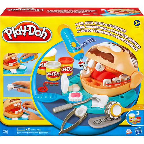 Tamanhos, Medidas e Dimensões do produto Conjunto PLAY-DOH Dentista 37366 - Hasbro