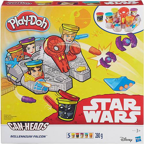 Tamanhos, Medidas e Dimensões do produto Conjunto Play-Doh Star Wars Millenium - Hasbro
