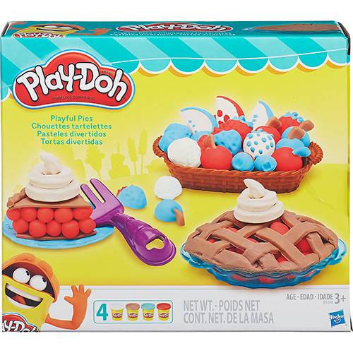 Tamanhos, Medidas e Dimensões do produto Conjunto Play-Doh Tortas Divertidas - Hasbro