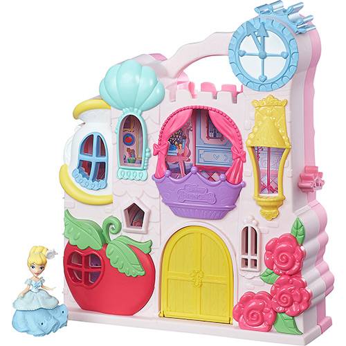 Tamanhos, Medidas e Dimensões do produto Conjunto Princesas Mini Castelo Mágico - Hasbro