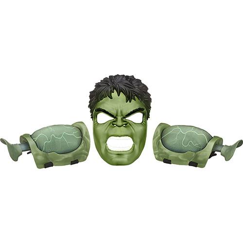 Tamanhos, Medidas e Dimensões do produto Conjunto Vingadores Hasbro Máscara e Acessórios Hulk