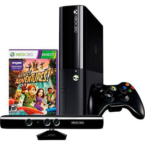 Tamanhos, Medidas e Dimensões do produto Console Microsoft Xbox 360 Super Slim 4GB + Kinect