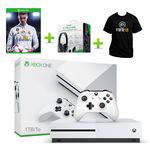 Tamanhos, Medidas e Dimensões do produto Console Xbox One S 1TB 4K Ultra HD HDR - Branco (Bivolt) JOGO CD FIFA 18 + Headset + Camiseta XBOX FIFA 18