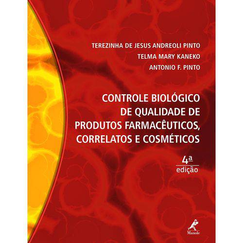 Tamanhos, Medidas e Dimensões do produto Controle Biológico de Qualidade de Produtos Farmacêuticos, Correlatos e Cosméticos: Manole 4ª Ediçã