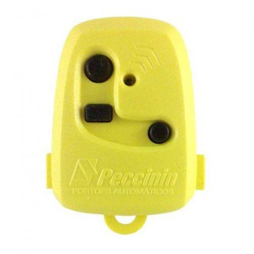 Tamanhos, Medidas e Dimensões do produto Controle Remoto para Portão 433 Mhz Peccinin Amarelo