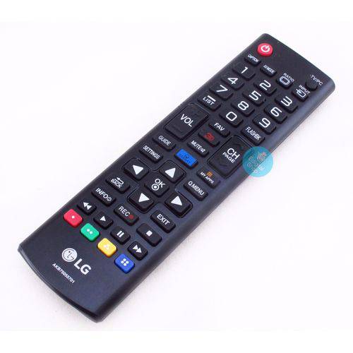 Tamanhos, Medidas e Dimensões do produto Controle Remoto Tv Lg Smart Akb73975701 Akb75055701 Original