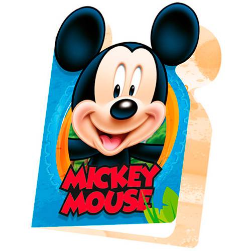 Tamanhos, Medidas e Dimensões do produto Convite Pequeno Mickey Diversão - 8 Unidades - Regina Festas