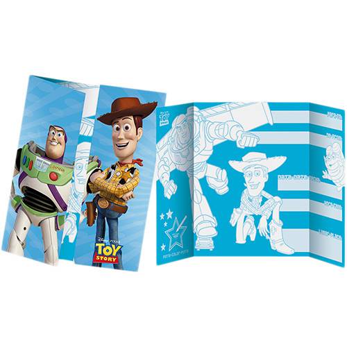 Tamanhos, Medidas e Dimensões do produto Convite Pequeno Toy Story no Espaço - 8 Unidades - Regina Festas