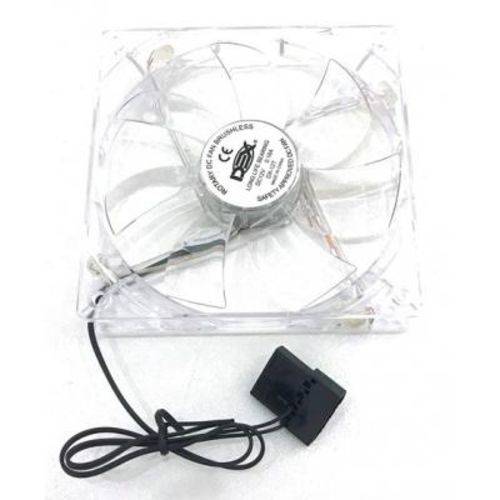 Tamanhos, Medidas e Dimensões do produto Cooler Fan 12x12 C/4 Led Branco - Dx-12t