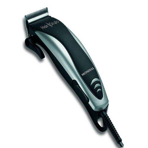 Tamanhos, Medidas e Dimensões do produto Cortador de Cabelo Mondial Hair Stylo - Cr-02 - Prata