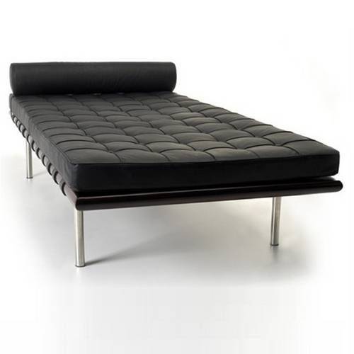 Tamanhos, Medidas e Dimensões do produto Couch Barcelona Couro Natural CN 10 Preto