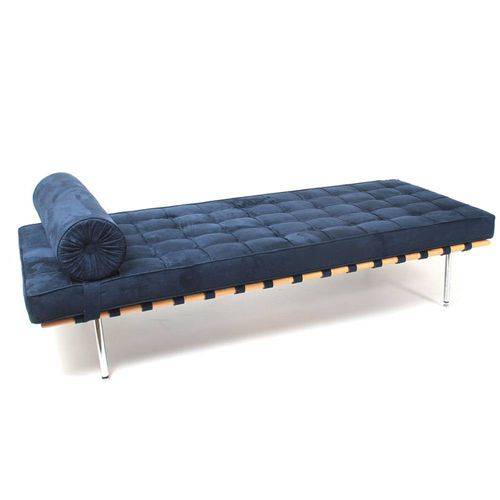Tamanhos, Medidas e Dimensões do produto Couch Barcelona Suede SD29 Azul Marinho